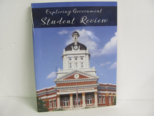 Exploring Government Notgrass Student Review  Pre-Owned History Textbooks