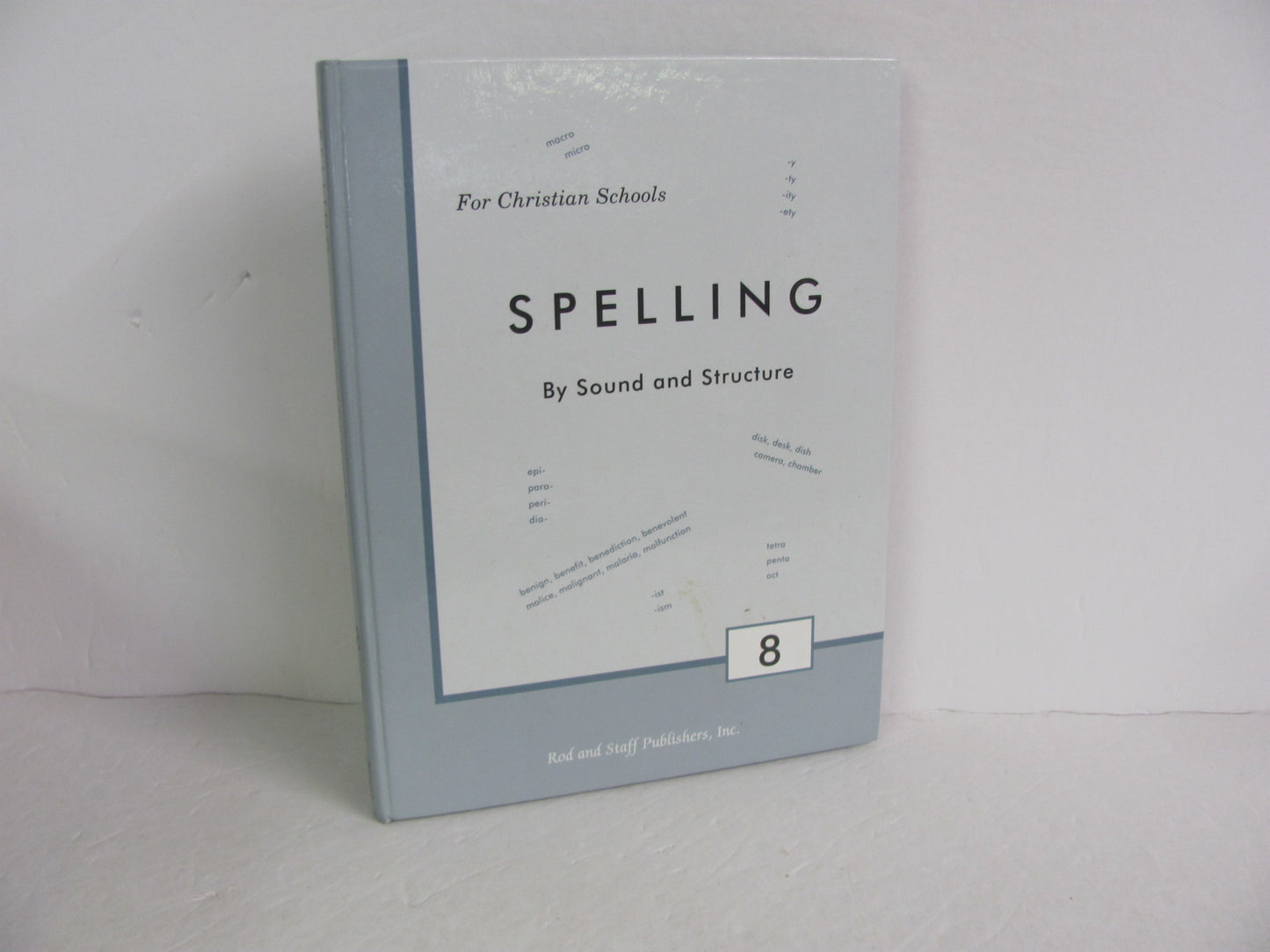 Spelling 8 Rod & Staff Student Book Pre-Owned Spelling/Vocabulary Books