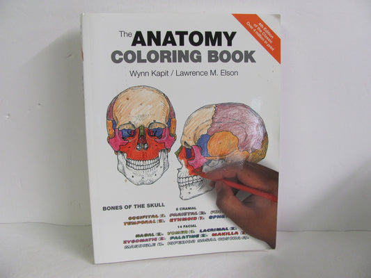 The Anatomy Coloring Book Pearson Pre-Owned Kapit High School Science Textbooks