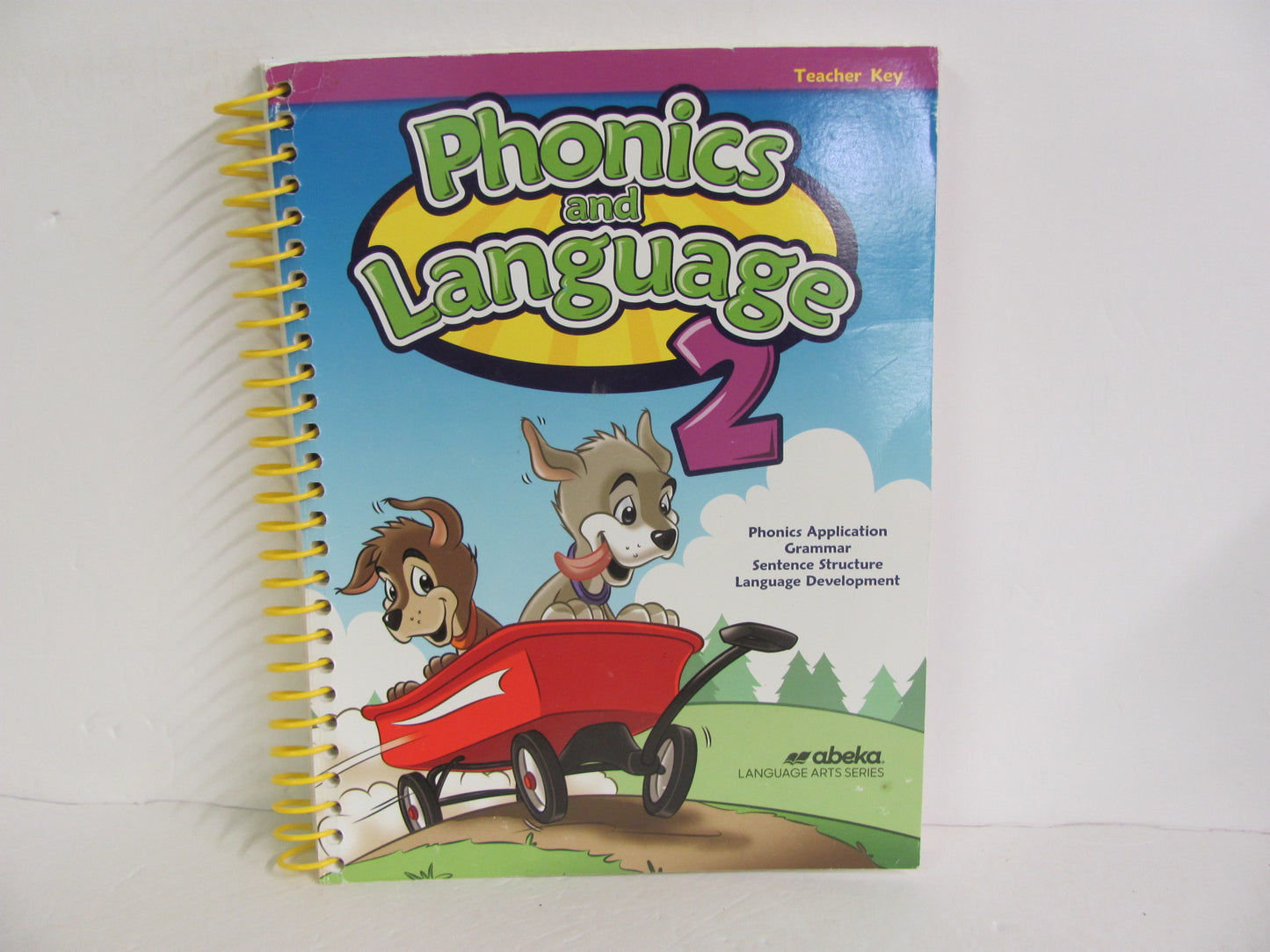 Phonics and Language 2 Abeka Teacher Key  Pre-Owned 2nd Grade Language Textbooks