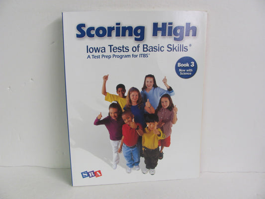 Scoring High 3 SRA Student Book Pre-Owned 3rd Grade Testing Books