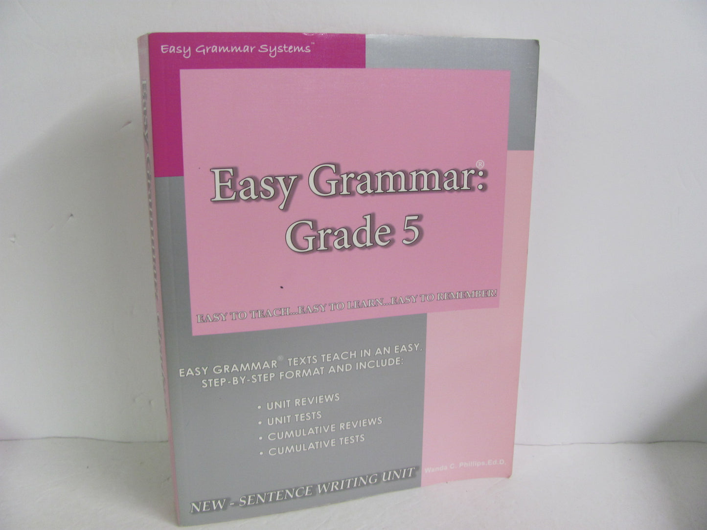 Easy Grammar 5 ISHA Enterprises Teacher Edition  Pre-Owned Language Textbooks