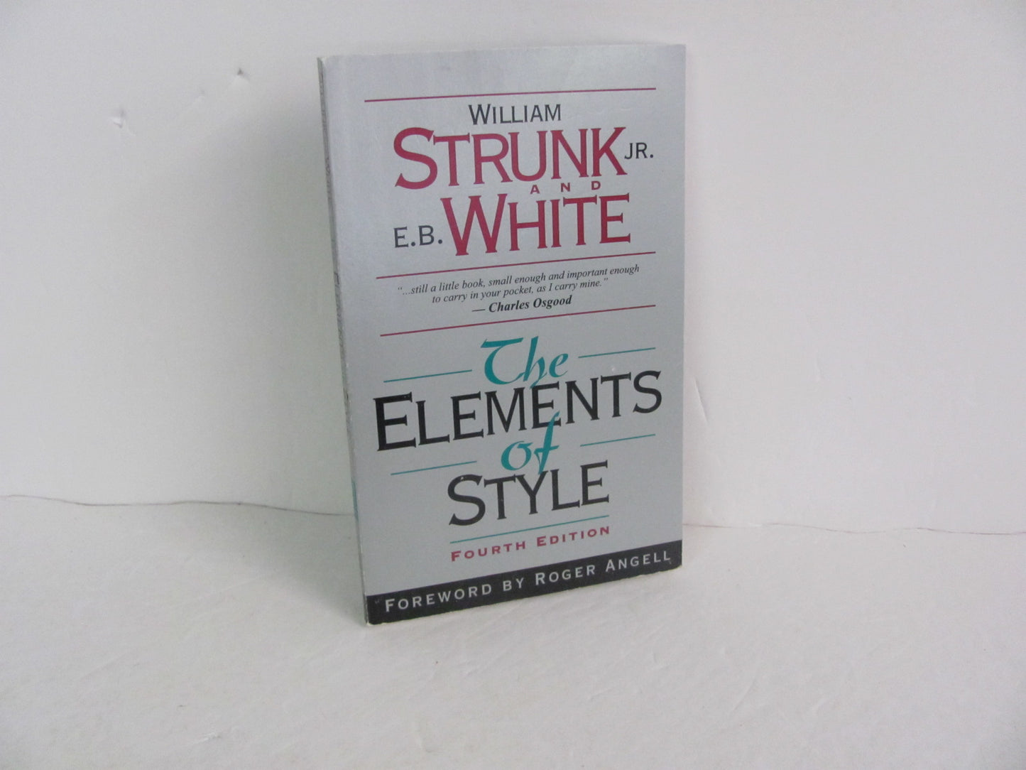 The Elements of Style Pearson Pre-Owned Strunk and White Language Textbooks