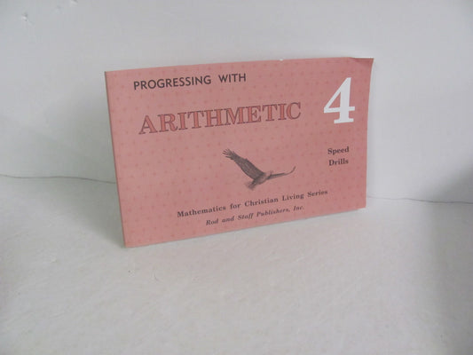 Arithmetic 4 Rod & Staff Speed Drills  Pre-Owned 4th Grade Mathematics Textbooks