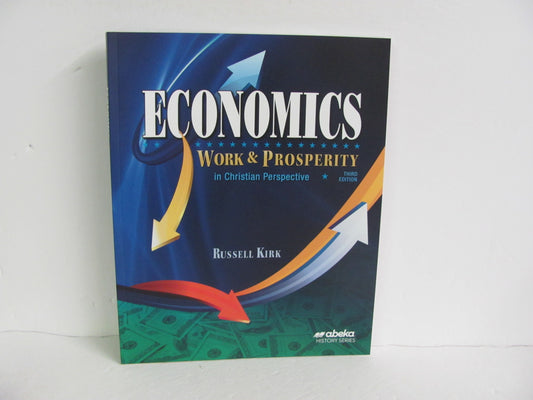 Economics Abeka Student Book Pre-Owned 12th Grade History Textbooks