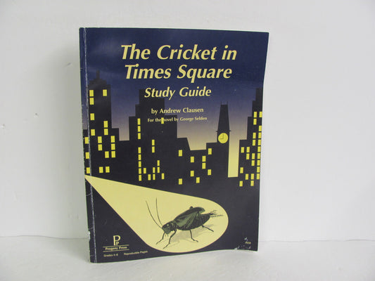 The Cricket In Times Square Progeny Press Study Guide - Pre-Owned Fiction Books