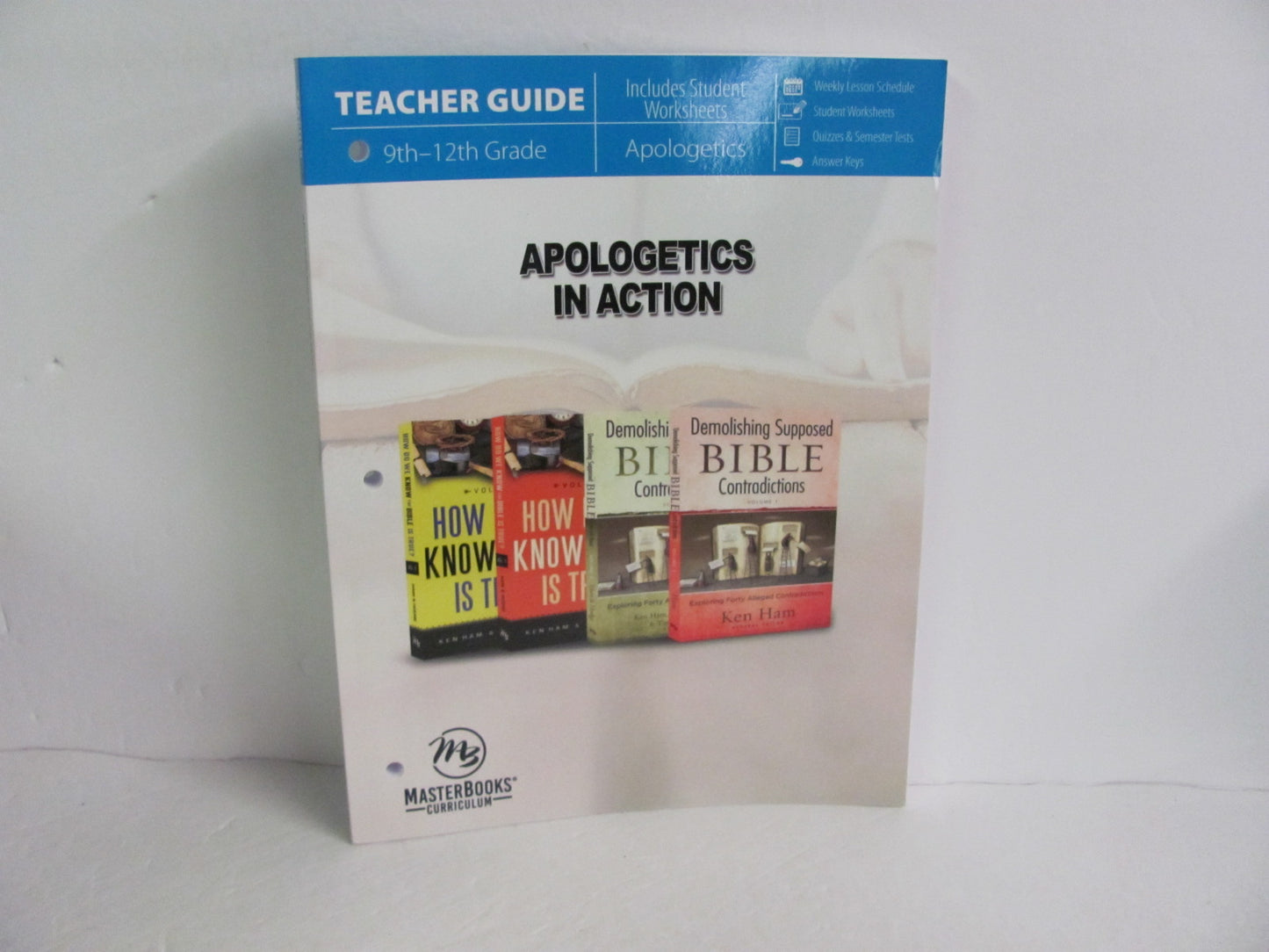 Apologetics in Action Master Books Teacher Guide  Pre-Owned Logic Books