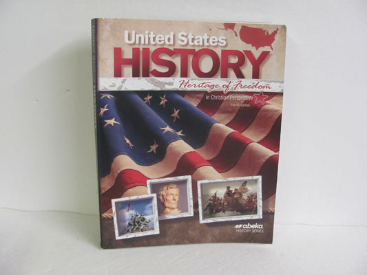 United States History Abeka Student Book Pre-Owned 11th Grade History Textbooks