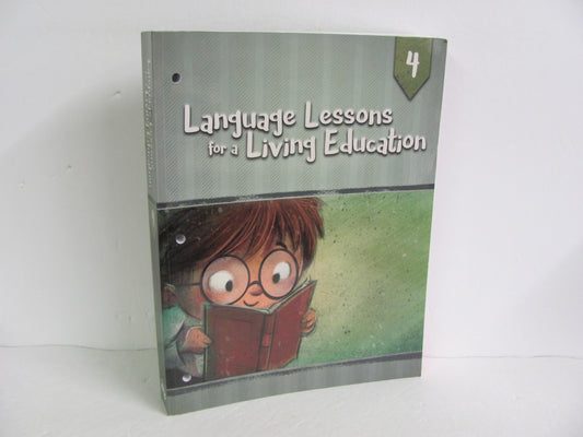 Language Lessons for a Living Educa Master Books 4th Grade Language Textbooks