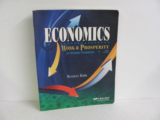 Economics Abeka Student Book Pre-Owned 12th Grade History Textbooks