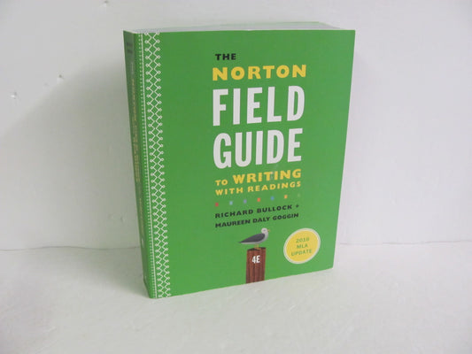 Field Guide to Writing Norton Pre-Owned Bullock Creative Writing Books