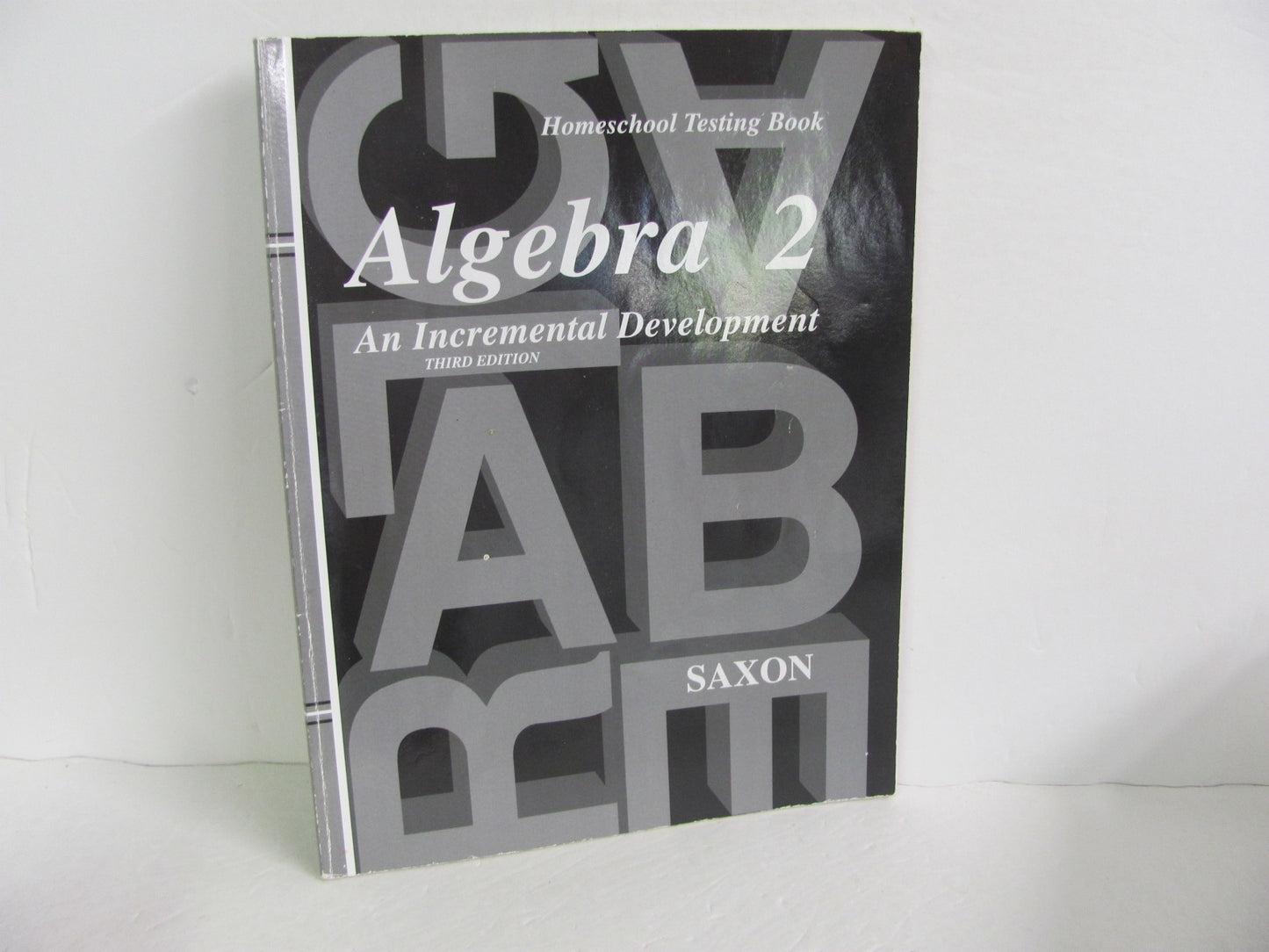 Algebra 2 Saxon Testing Book  Pre-owned High School Mathematics Textbooks