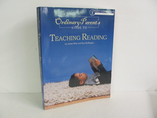 Teaching Reading Well Trained Mind Press Pre-Owned Wise Reading Textbooks