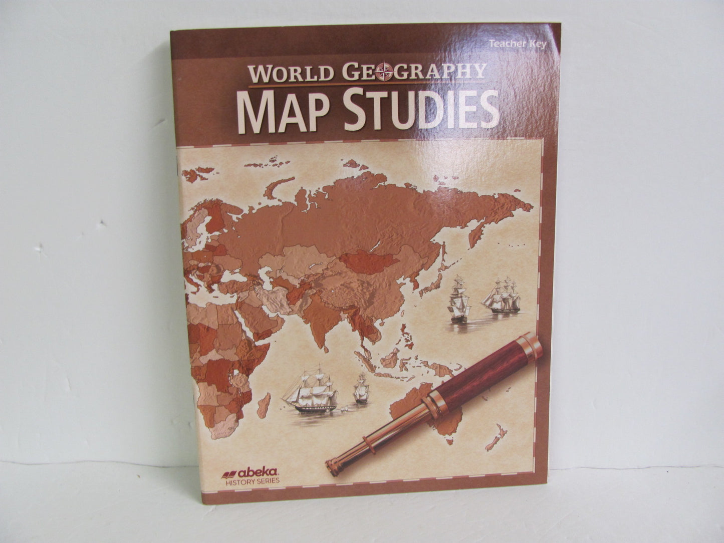 World Geography Map Studies Abeka Teacher Key  Pre-Owned History Textbooks