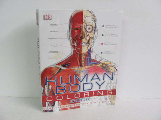 The Human Body Coloring Book DK Publishing Pre-Owned Biology/Human Body Books