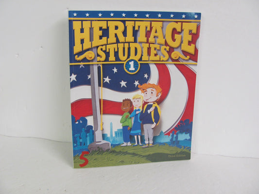 Heritage Studies 1 BJU Press Student Book Pre-Owned 1st Grade History Textbooks