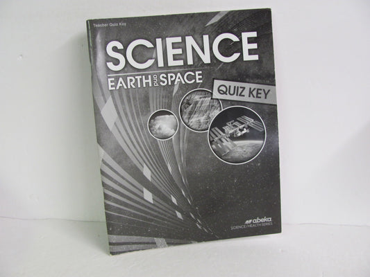 Earth and Space Abeka Quiz Key Pre-Owned 8th Grade Science Textbooks