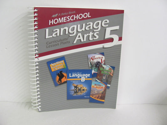 Language Arts 5 Abeka Curriculum Pre-Owned 5th Grade Language Textbooks