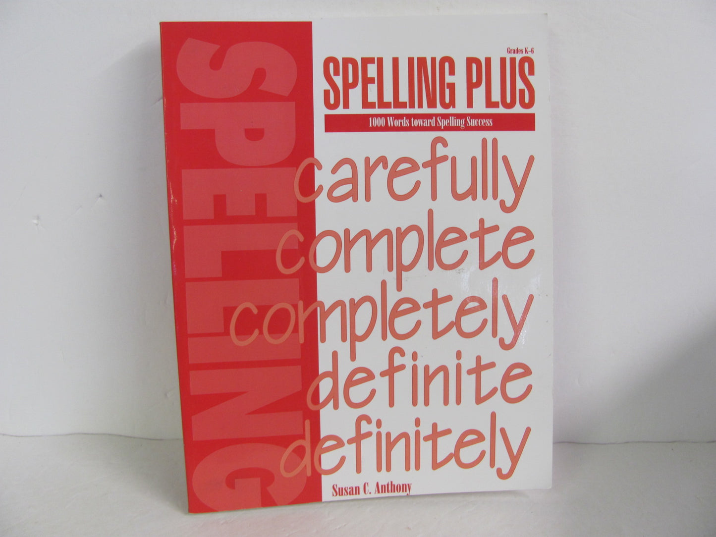 Spelling Plus Instructional Resources- Pre-Owned Spelling/Vocabulary Books