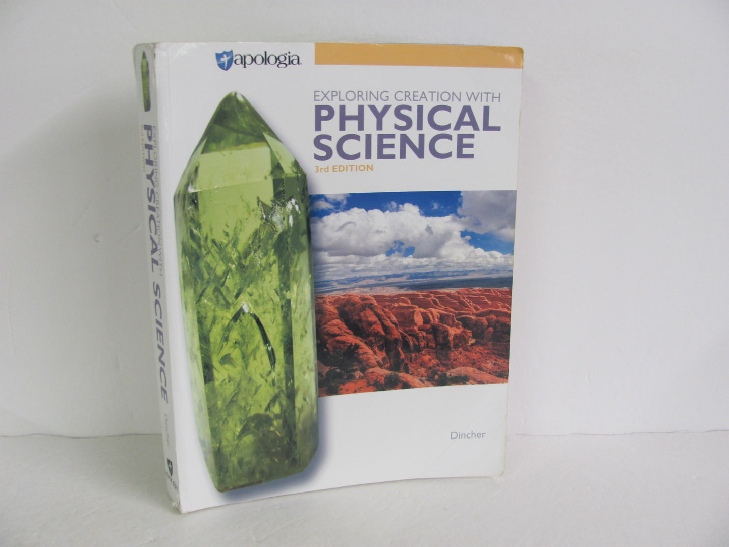 Physical Science Apologia Student Book Pre-Owned Dincher Science Textbooks