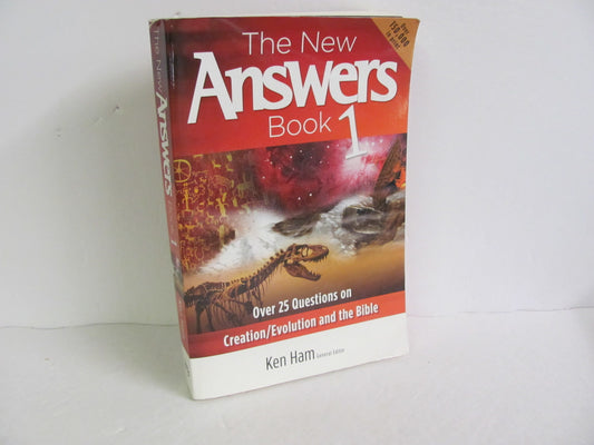 The New Answers Book 1 Master Books Pre-Owned Ham Creation Science Books