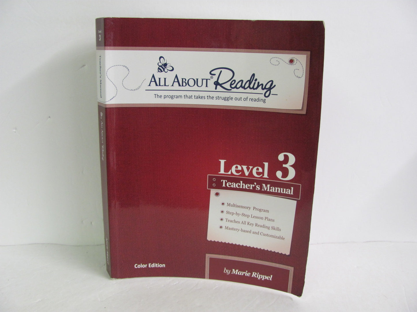 All About Reading Teacher Manual  Pre-Owned Rippel 3rd Grade Reading Textbooks