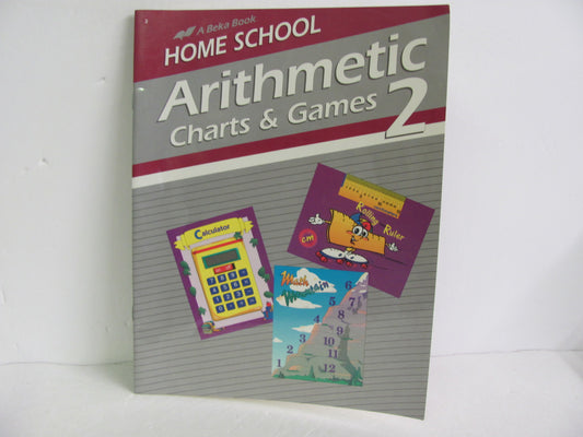 Arithmetic Charts & Games Abeka Pre-Owned 2nd Grade Mathematics Textbooks