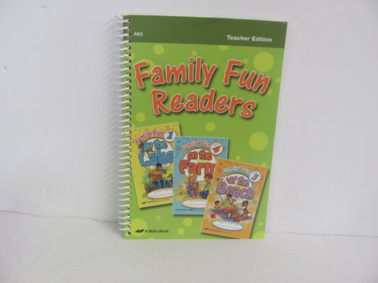 Family Fun Readers Abeka Teacher Edition  Pre-Owned Reading Textbooks