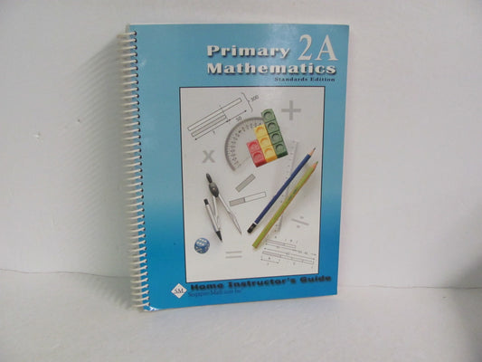 Primary 2A Singapore Instructor Manual  Pre-Owned Mathematics Textbooks