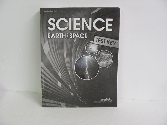 Earth and Space Abeka Test Key Pre-Owned 8th Grade Science Textbooks