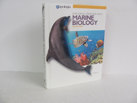 Marine Biology Apologia Student Book Pre-Owned Seligson Science Textbooks