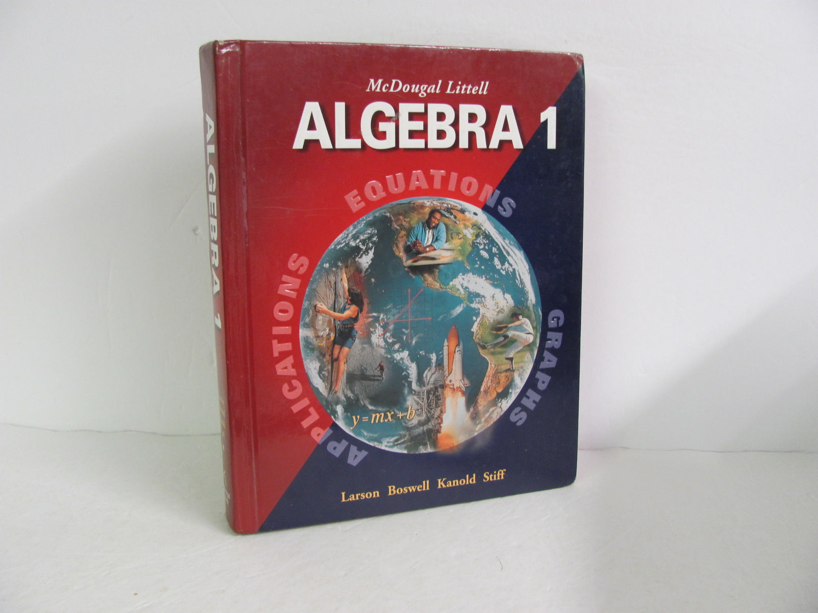 Algebra 1 McDougal Student Book Pre-Owned Larson Mathematics Textbooks ...