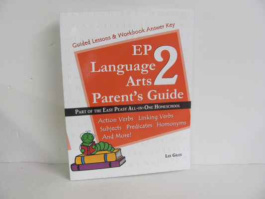 EP Language Arts 2 Easy Peasy Giles 2nd Grade Language Textbooks