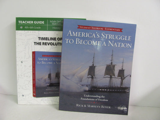 America's Struggle to Become a Nati Master Books Boyer History Textbooks