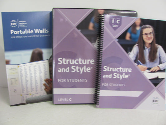 Structure and Style for Students IEW Set  Pre-Owned Creative Writing Books