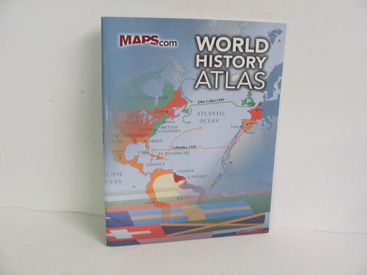 World History Atlas Maps.Com Pre-Owned Geography Books