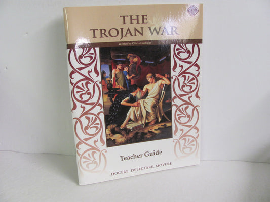 The Trojan War Memoria Press Teacher Guide  Pre-Owned Coolidge Fiction Books