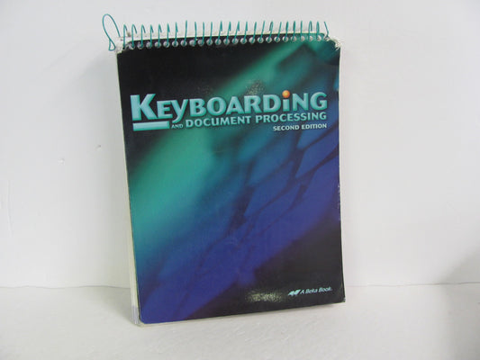 Keyboarding Abeka Student Book Pre-Owned High School Electives (Books)