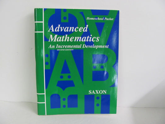 Advanced Mathematics Saxon Answer Key  Pre-Owned Mathematics Textbooks