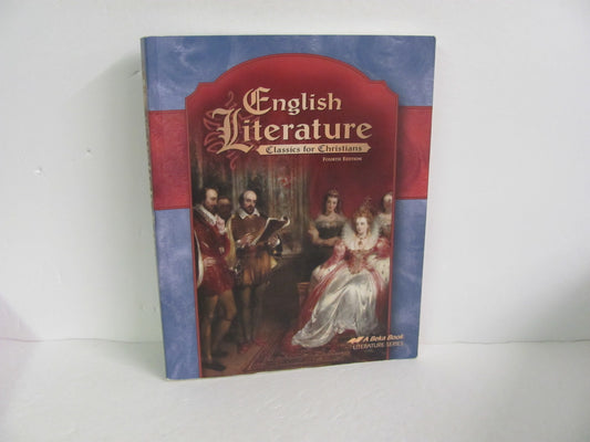 English Literature Abeka Student Book Pre-Owned 12th Grade Reading Textbooks