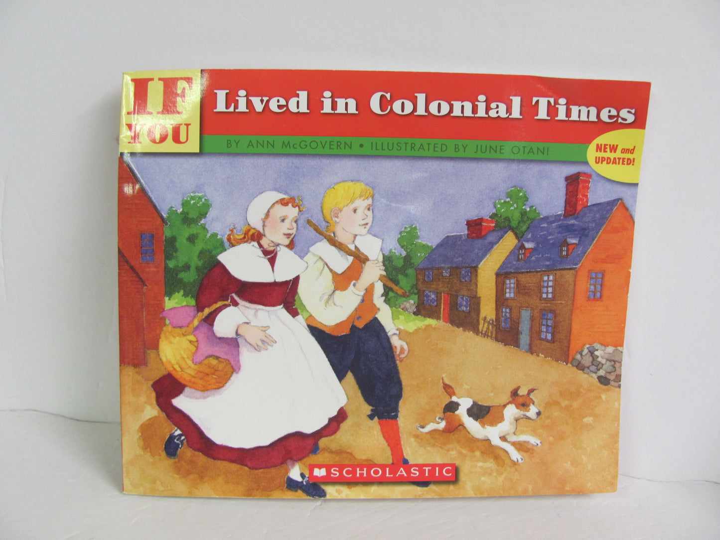 If You Lived in Colonial Times Scholastic Pre-Owned Colonial America Books