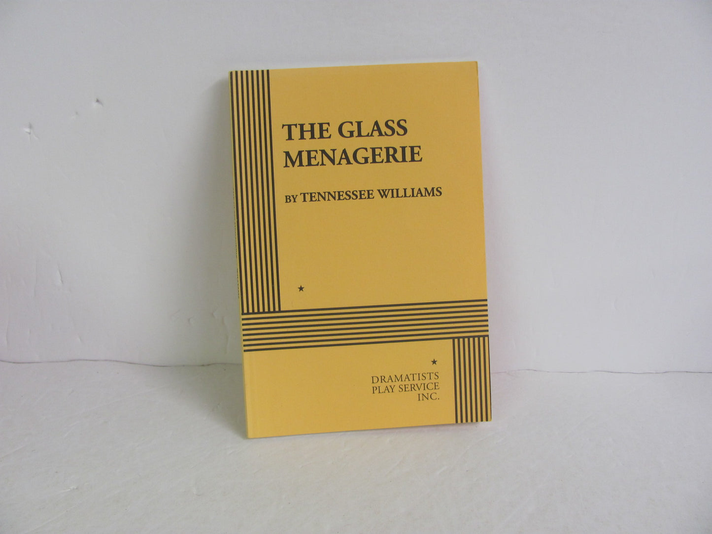 The Glass Menagerie Dramatists Play Service Pre-Owned Williams Fiction Books