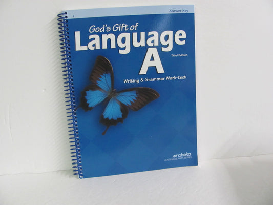 Language A Abeka Answer Key  Pre-Owned 4th Grade Language Textbooks