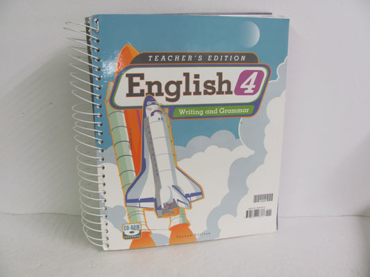 English 4 BJU Press Teacher Edition  Pre-Owned 4th Grade Language Textbooks