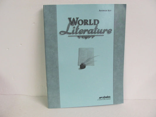 World Literature Abeka Answer Key  Pre-Owned 10th Grade Reading Textbooks