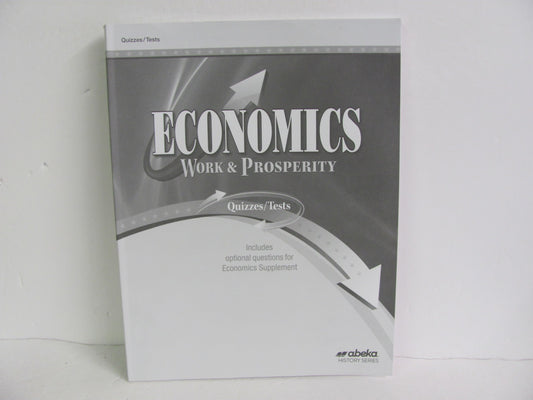 Economics Abeka Quizzes/Tests  Pre-Owned 12th Grade History Textbooks