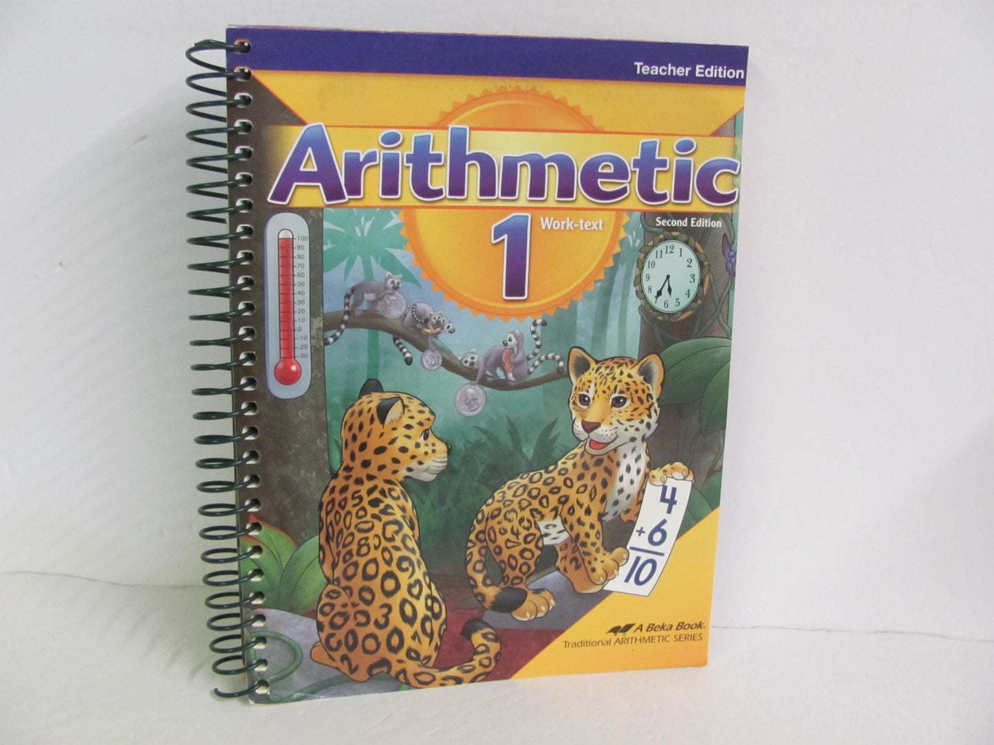 Arithmetic 1 Abeka Teacher Edition  Pre-Owned 1st Grade Mathematics Textbooks