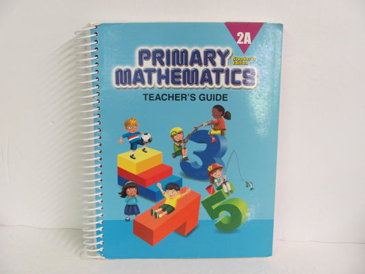 Primary Mathematics 2A Singapore Teacher Guide  Pre-Owned Mathematics Textbooks