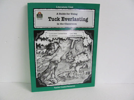 Tuck Everlasting Teacher Created Literature Unit  Pre-Owned Fiction Books