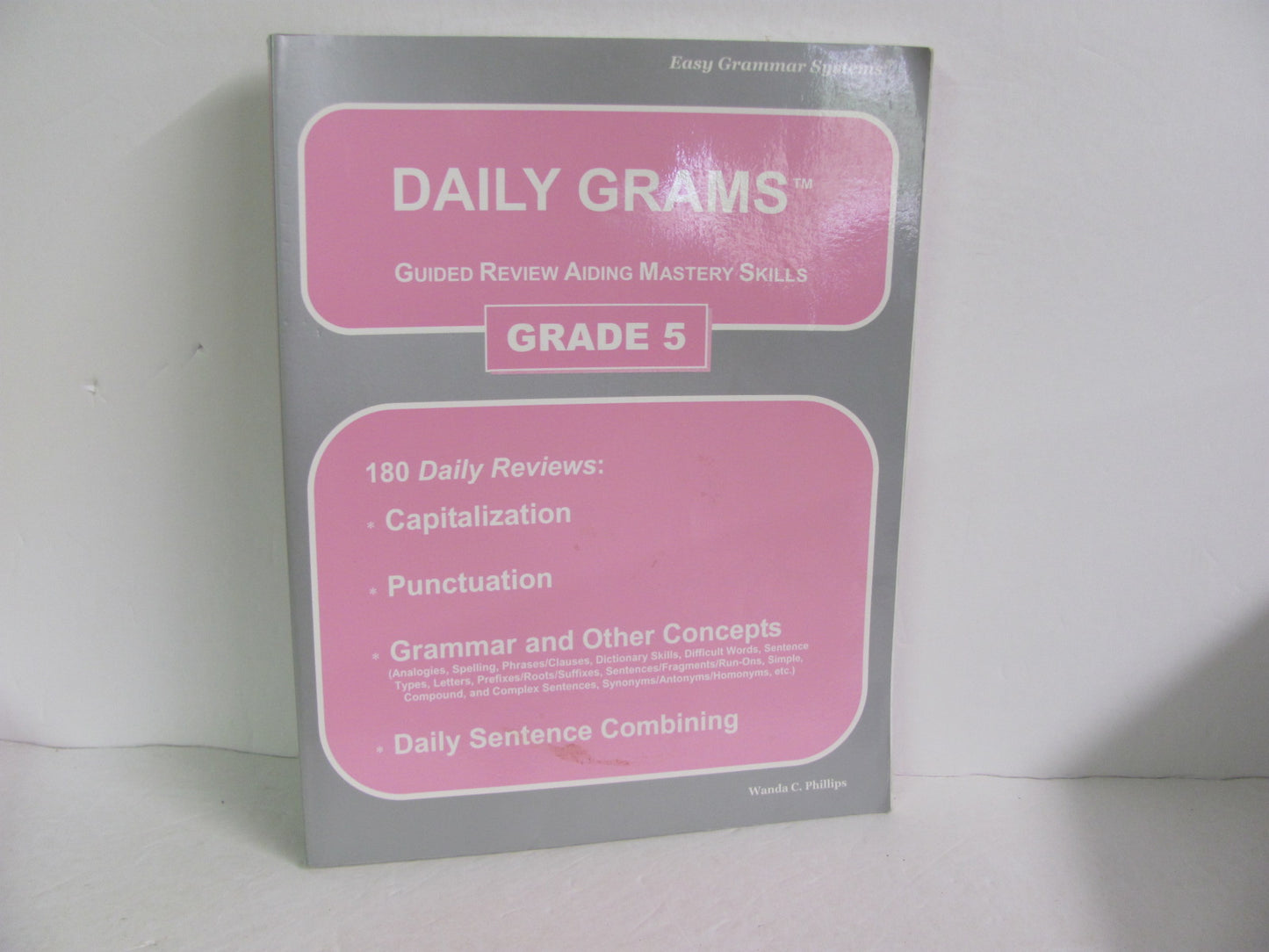 Daily Grams 5 ISHA Enterprises Student Book Pre-Owned Language Textbooks